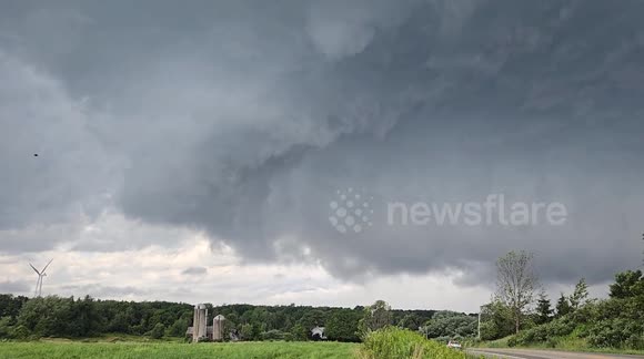 Tornado Near Forestville NY