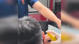 China: Man's Neck Saved from Fishing Hook Near Major Artery in Dazhou