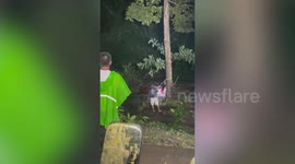 Three dead and four missing when flash floods sweep away pickup truck