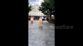 United States: The 4th action regarding climate crisis at Citi's headquarters in New York