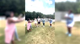 Couple with 37 year age gap have revealed the gender of their first baby together