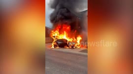 Couple 'loses everything' in fire caused by stolen car crashing into their home