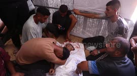 Farewell to suffering at Nasser Hospital in the southern Gaza Strip