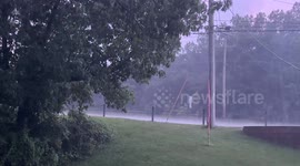 Thunderstorms In Scott County, Iowa