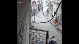 VIDEO: Monkeys Attack, Hit & Drag 5-Year-Old Boy Near Temple In UP's Mathura; Rescued