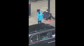 Foes to friends: Two Londoners involved in brutal fight end up sharing heartfelt embrace