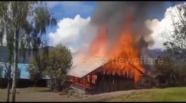 The independent Papuan separatist organization in Indonesia has again carried out acts of terror, burning down school buildings, children cannot go to school
