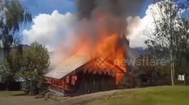 The independent Papuan separatist organization in Indonesia has again carried out acts of terror, burning down school buildings, children cannot go to school