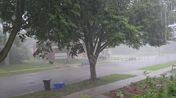 Flash Flooding Impacts Kitchener/Waterloo In Ontario