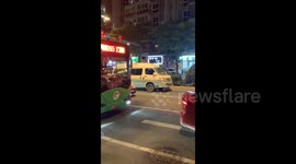China: Amusing Van Incident Captured on Video in Guangzhou