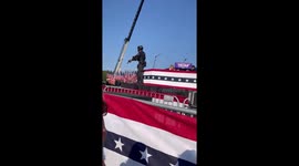 Trump fist pump: after assassination attempt in Butler, PA