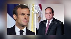 Egyptian, French leaders discuss efforts to reach ceasefire in Gaza