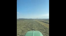 Aircraft startles farm worker in Dunkeswell, UK