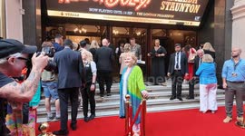 The stars of Downton Abbey reunite for the press night of Hello Dolly.