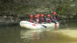 Snake prank aboard: guide's sneaky surprise in Cagayan de Oro