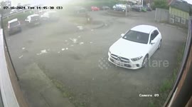 CCTV shows moment 'tornado' rips through kids soft play centre