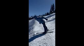 cool ski edit, went viral