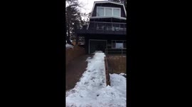 bad boy noah hits a rail outside of house at 6 years old