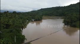 Flooded rice fields in Calingag, Pinamalayan