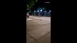 Haunting experience: Worker witnesses an unseen entity moving the industrial trolley