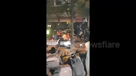 Shop sign collapses in southwestern China, killing 3