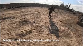 Palestine: The IDF has been operating against terrorist operatives and infrastructure in the Khan Yunis area over the past 24 hours