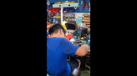 Young rocket enthusiast impresses with self-taught skills in China