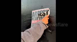 United States: Posters calling for 