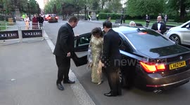 Joan Collins at at British Vogue Centenary Gala Dinner