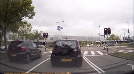 Verschillende rood rijders, waarvan de één nog erger dan de ander. 