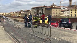 Abyss in Florence near the Old Bridge