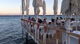 Barbeach Restaurant in EILAT/ ISRAEL May 2016