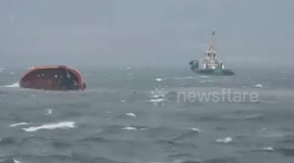 One missing as fuel tanker capsizes off the Philippines during Typhoon Gaemi