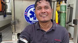 Fisherman survives falling overboard 'by swimming for four hours' back to island