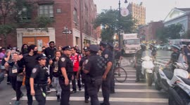 Protestors march the streets of NYC demanding justice for Sonya Massey
