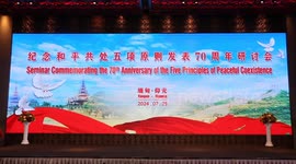 Myanmar holds seminar marking 70th anniversary of Five Principles of Peaceful Coexistence