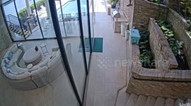 Video captures fall while climbing down wall in Austin