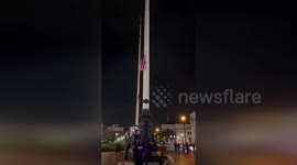 United States: House Republicans Replace Burned Flags at Washington's Union Station