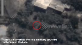 Lebanon: Strike on Hezbollah military structures in the area of Markaba