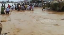 Heavy rains aggravate plight of displaced people in E. Sudan