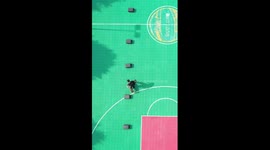 Police dogs' summer training