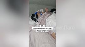 Mum says sleep apnoea 'could be fatal' if she didn't have breathing machine