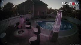 Man shows footage of himself mastering the art of how NOT to use gasoline