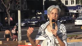 United States: Jill Stein visits Laguna Beach