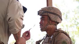 Australia: MRF-D 24.3 Marines receive moulage during Exercise Predator's Run 24