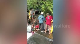 Girl, 14, killed while taking selfies for TikTok followers at waterfall in Myanmar