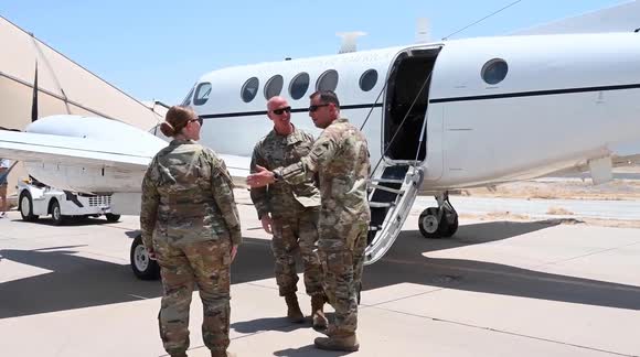 USA: CMSAF visits deployed Airmen at the 386th AEW B-Roll Package - Buy ...