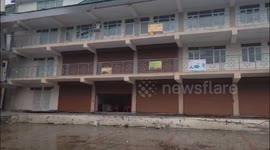 Cloudburst In Himachal Pradesh’s Kull - Footbridge, Makeshift Sheds , housesWashed Away In Flash Floods In Tosh Hills