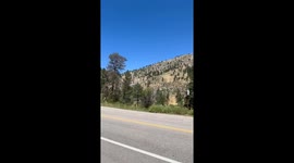 Fire on Alexander Mountain: moving toward Cedar Cove