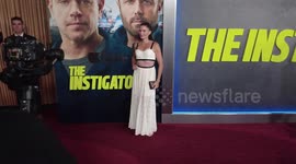 United States: Celebrities arrive to the Instigators film premiere